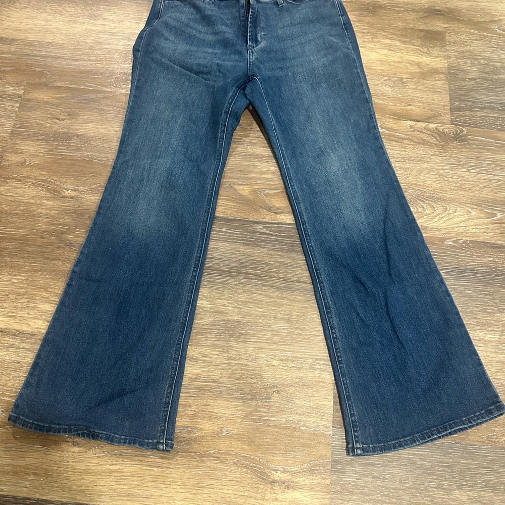 Old Navy Dark Blue WOW Flare Jeans
